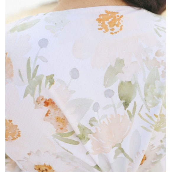 Dainty Jewells Swimdress in Cream, Blush and Green - Picture 4 of 10